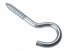 ForgeFix Screw Hook ZP 55 x 8Ga Bag 10 £0.99